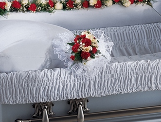 Heartfelt Casket Adornment